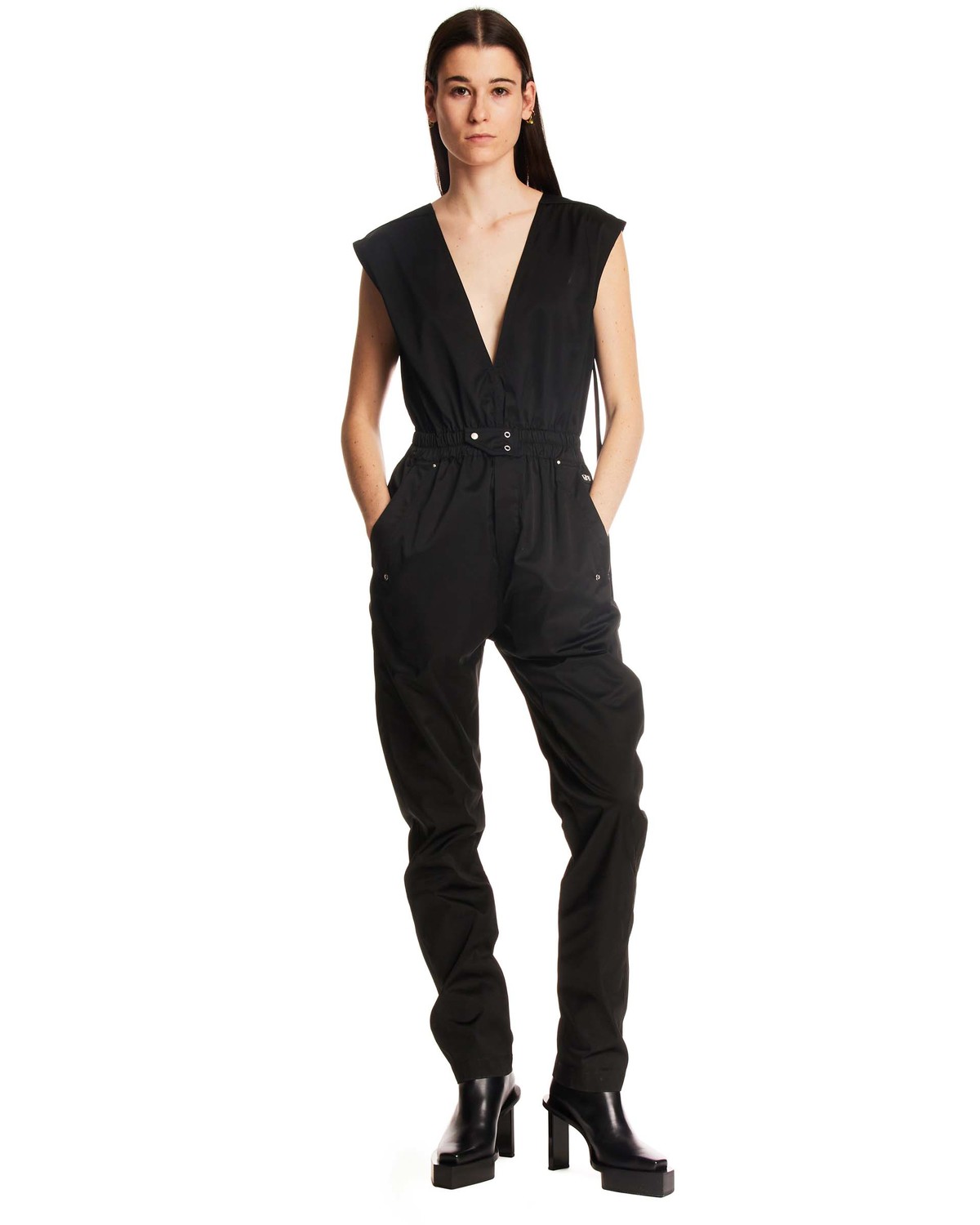 Rick Owens Drkshdw Sleeveless Jumpsuit - Black | Garmentory