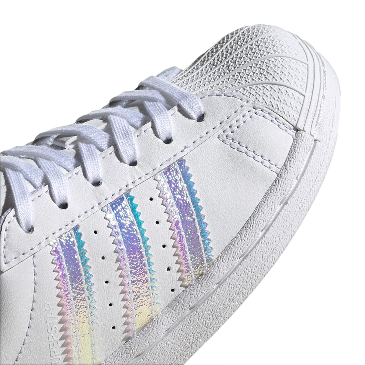 Kids adidas Superstar Iridescent FV3147 sneakers - white | Garmentory