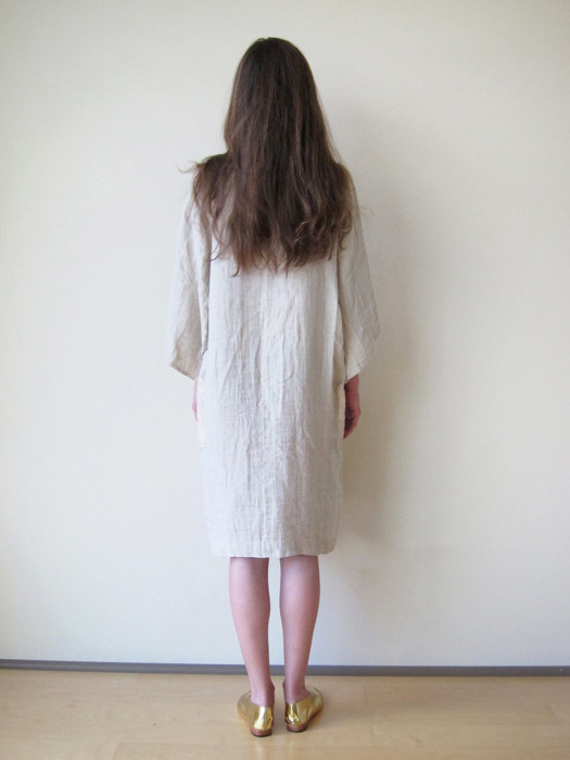 Cosmic Wonder Double Ply Linen Dress Cosmic Wonder Double Ply Linen Dress