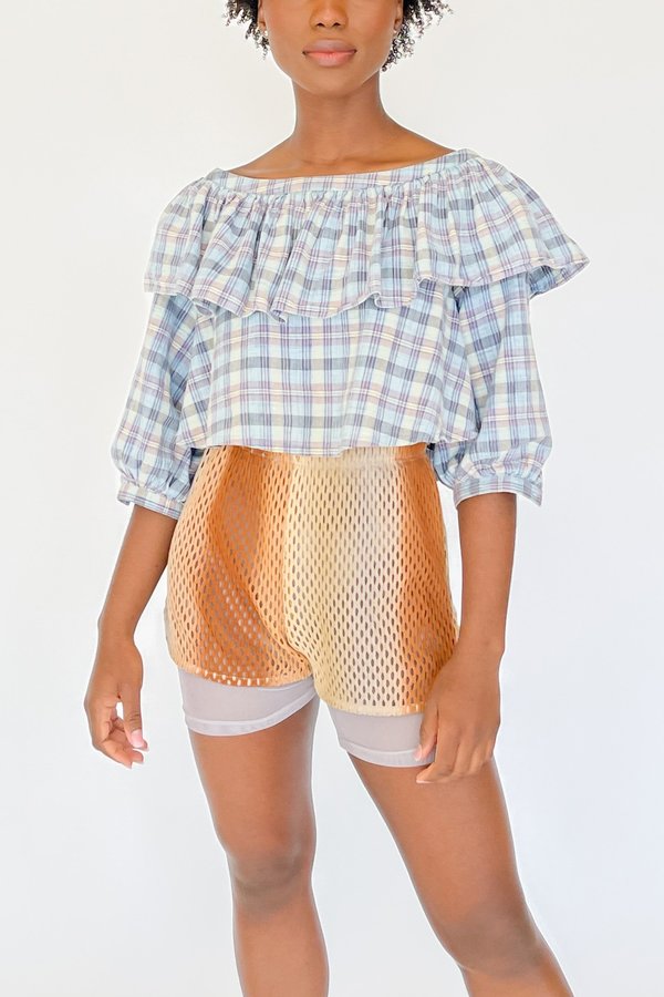 Halo Labels Double Mesh Shorts Halo Labels Double Mesh Shorts