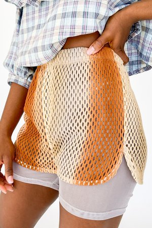 Halo Labels Double Mesh Shorts Halo Labels Double Mesh Shorts