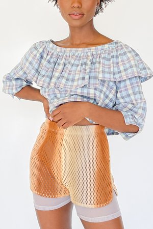 Halo Labels Double Mesh Shorts Halo Labels Double Mesh Shorts