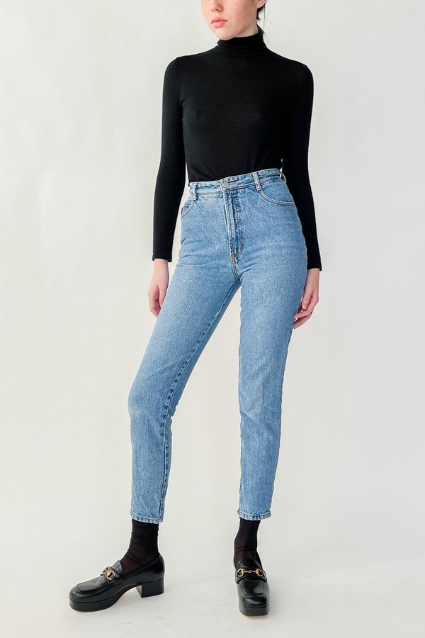 Vintage High Rise Denim - Light Wash Vintage High Rise Denim - Light Wash