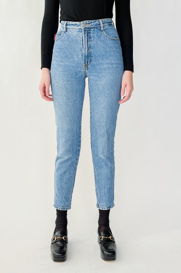 Vintage High Rise Denim - Light Wash Vintage High Rise Denim - Light Wash