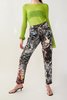 Vintage Roberto Cavalli Textural Scenic Denim - Floral Print - Thumbnail 1