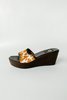 Vintage Pony Hair Wedges - Sienna Cow Print - Thumbnail 2