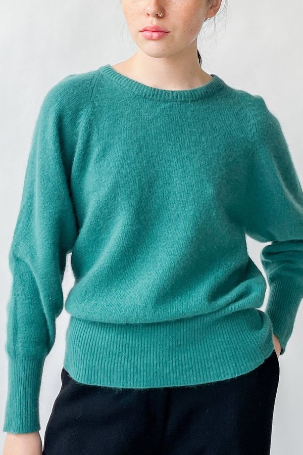 Vintage Lambswool Sweater - Teal Vintage Lambswool Sweater - Teal