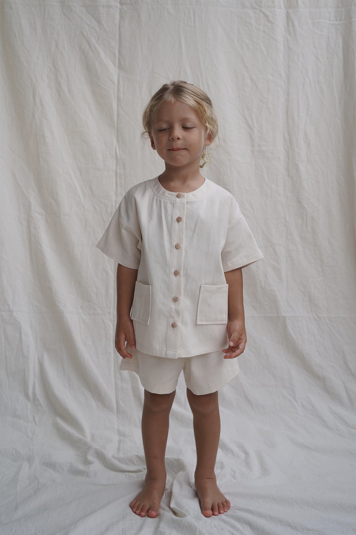 kids House Of Paloma Pascal Top - Naturel Ècru - Image 1 of 2