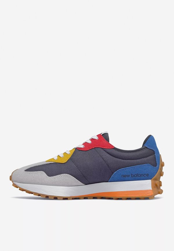 New Balance 327 Primary Brights Sneaker - black/blue/white/yellow New Balance 327 Primary Brights Sneaker - black/blue/white/yellow