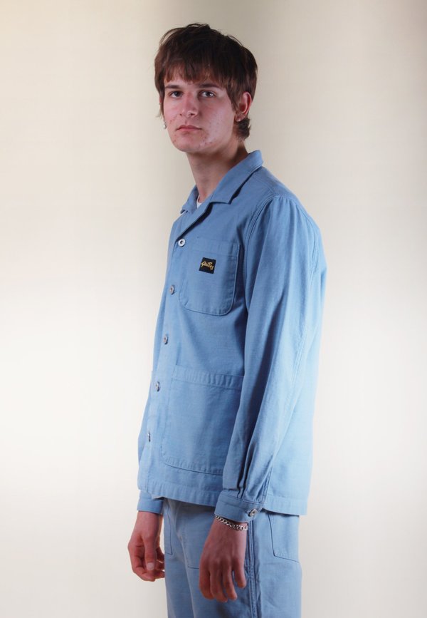 painters jacket blue