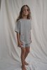 kids House Of Paloma Pascal Top - Olive Gingham - Thumbnail 1
