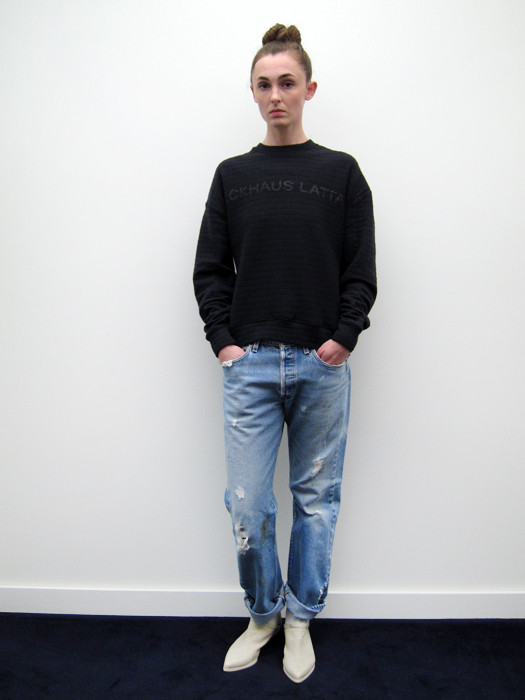 Eckhaus Latta EL Sweatshirt Eckhaus Latta EL Sweatshirt