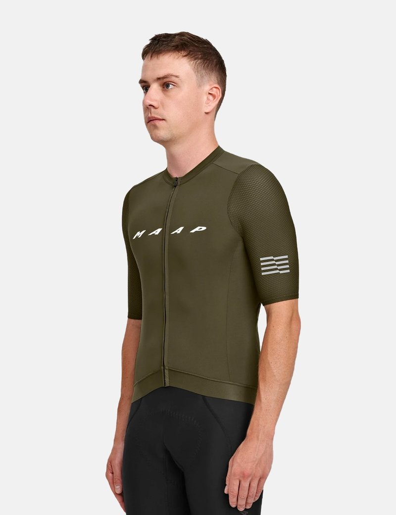 MAAP Evade Pro Base Jersey Olive Green Garmentory