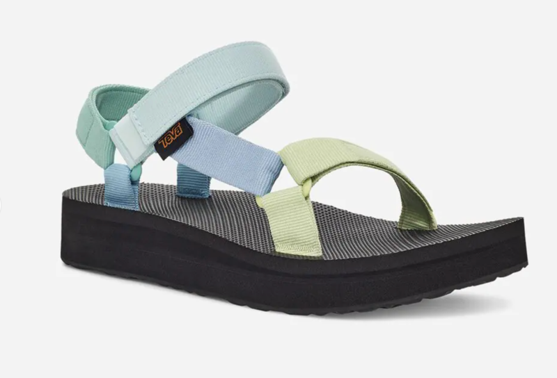 Teva Midform Universal Sandal Light Green Multi Garmentory