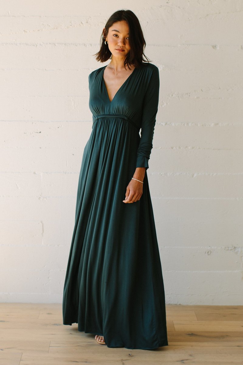 rachel pally long sleeve caftan dress Rachel Pally Long Sleeve Full Length Caftan Dress