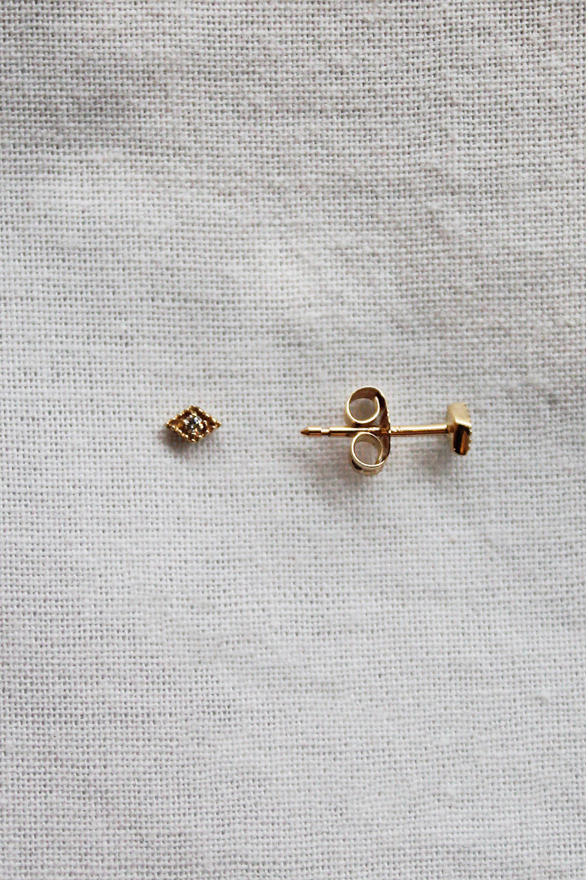 Blanca Monrós Gómez blanca monros gomez tiny diamond filigree studs - Image 1 of 1