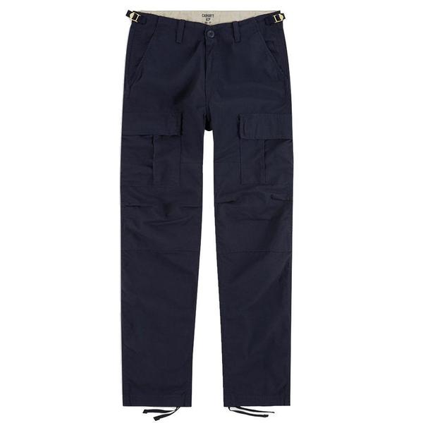CARHARTT WIP Aviation Pant - Dark Navy Rinsed CARHARTT WIP Aviation Pant - Dark Navy Rinsed