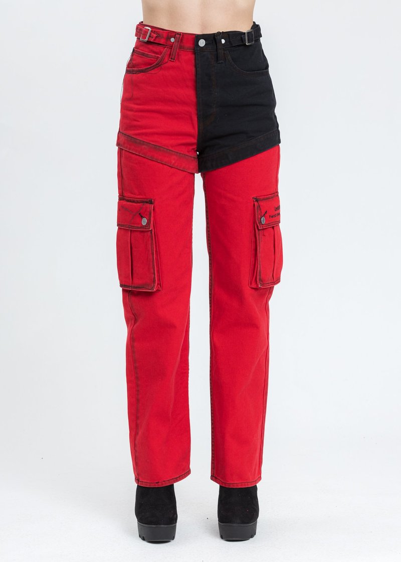 Feng Chen Wang STRAIGHT LOOSE JEANS