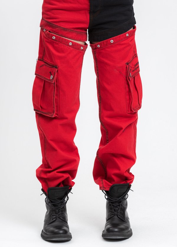 Feng Chen Wang Levi's Edition Denim Twill High Straight Loose
