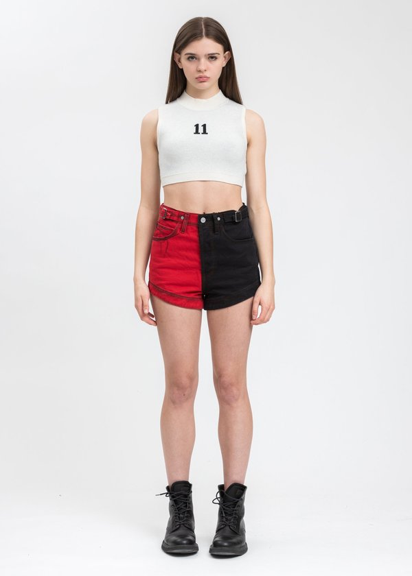 Feng Chen Wang Levi's Edition Denim Twill High Straight Loose
