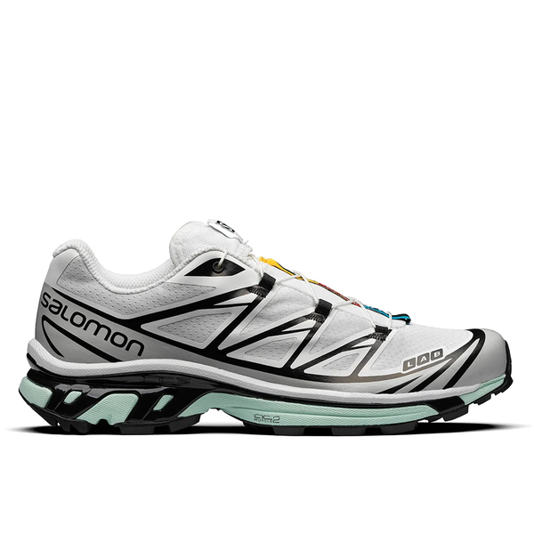 SALOMON XT-6 Sneaker - White/Lunar Rock/Icy Morn SALOMON XT-6 Sneaker - White/Lunar Rock/Icy Morn