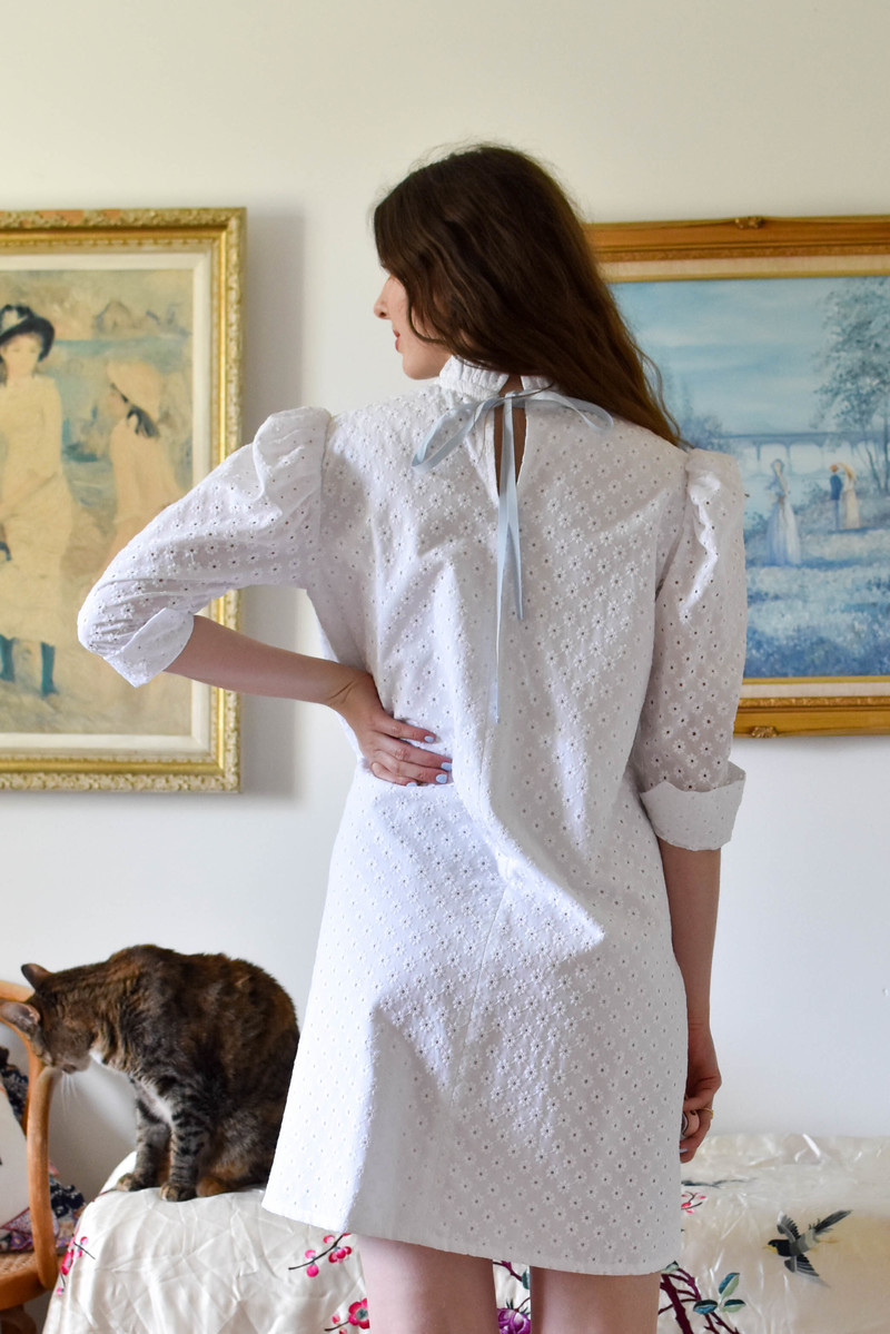 luella eyelet mini dress Raphelle Eyelet Mini Dress