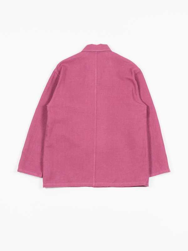 AURALEE cotton-linen double face jacket3