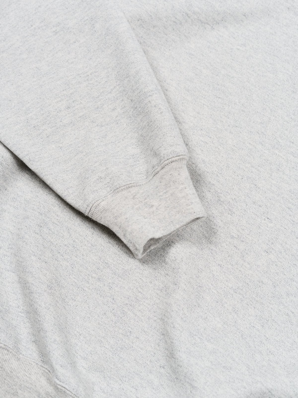 Auralee Super Soft Sweat Big P/O Parka Top - Gray | Garmentory