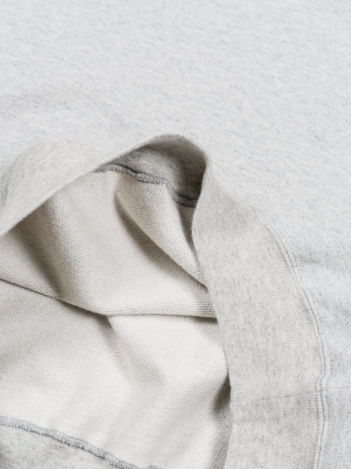 Auralee Super Soft Sweat Big P/O Parka Top - Gray | Garmentory