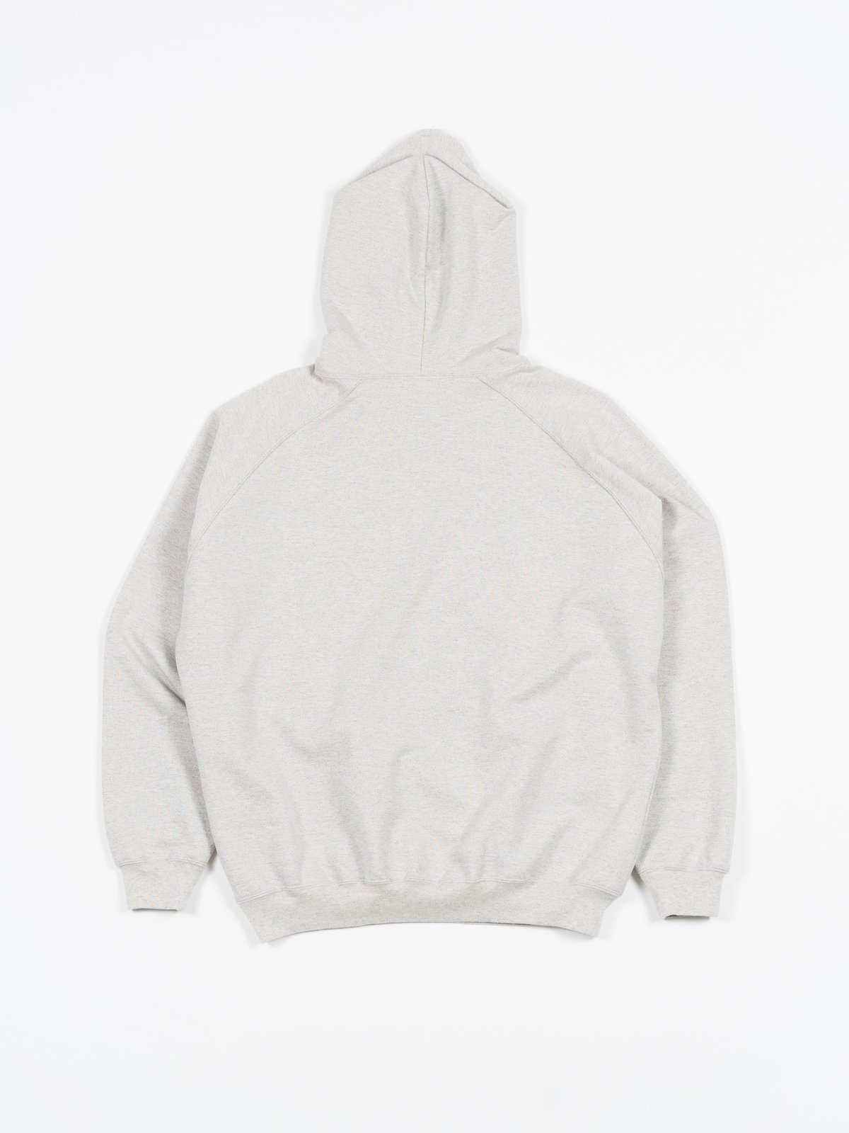 Auralee Super Soft Sweat Big P/O Parka Top - Gray | Garmentory