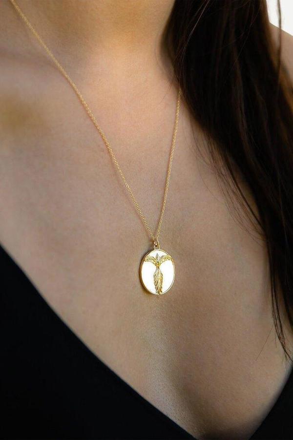 Talon Phoenix Medallion necklace - Sterling Silver Talon Phoenix Medallion necklace - Sterling Silver