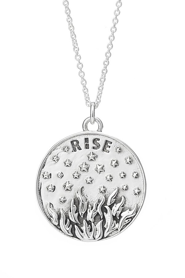 Talon Phoenix Medallion necklace - Sterling Silver Talon Phoenix Medallion necklace - Sterling Silver
