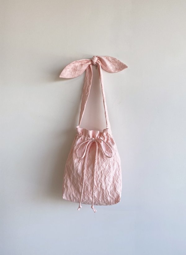 Pink Jacquard Mini Bunni Bag Pink Jacquard Mini Bunni Bag