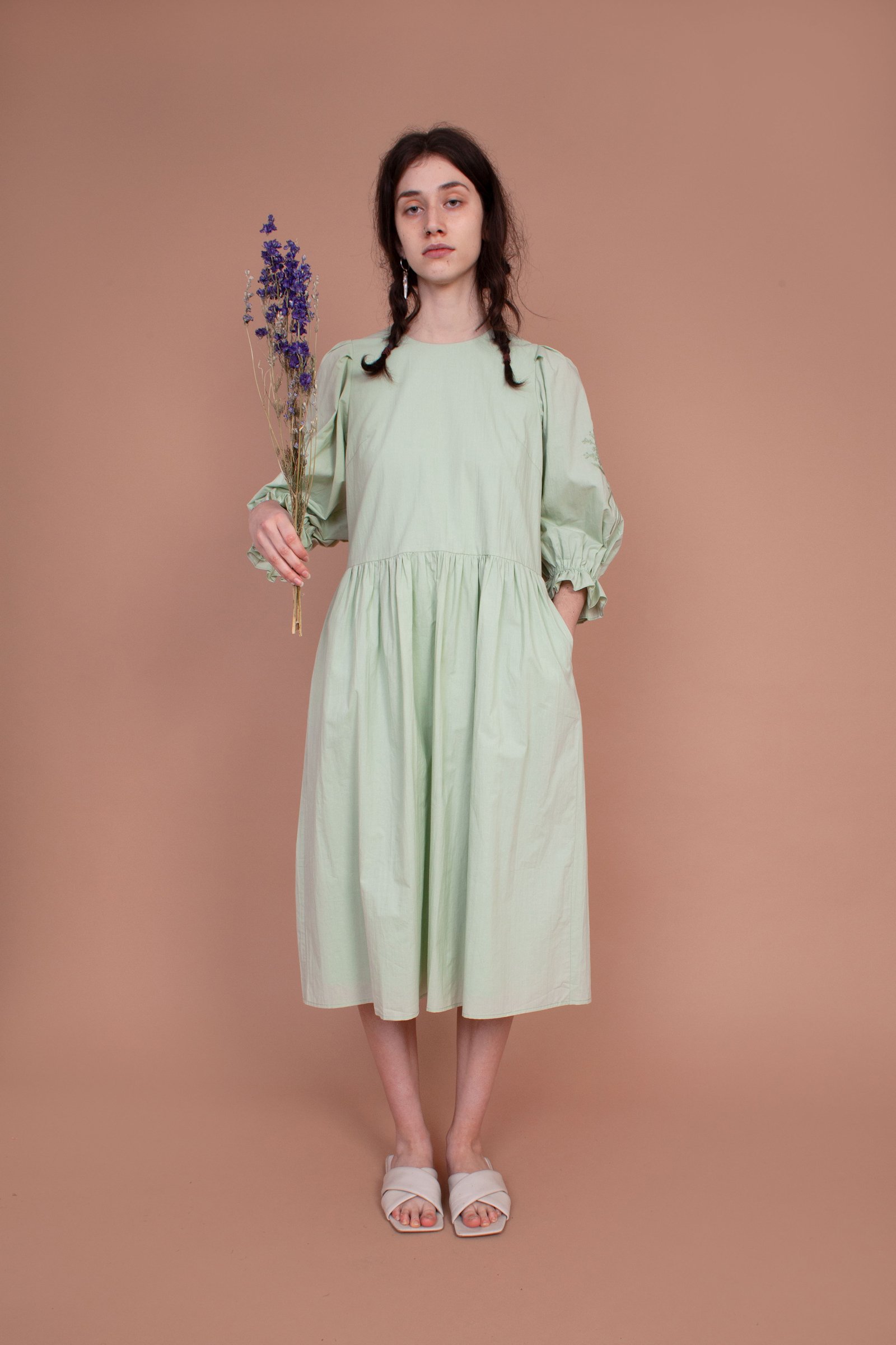 Meadows Hazel Dress - Sage | Garmentory
