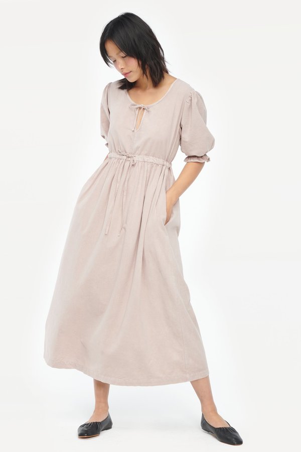 Lacausa Sappho Dress - Mushroom | Garmentory Lacausa Sappho Dress - Mushroom | Garmentory