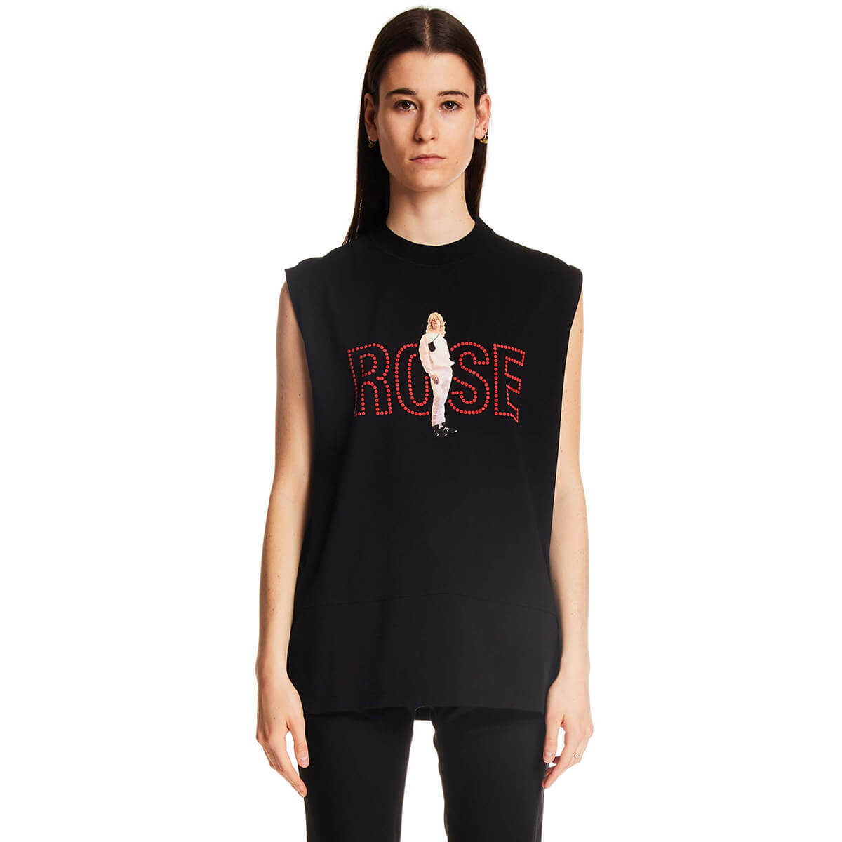 トップス MARTINE ROSE Punk vest black M MARTINE-ROSE-Punk-vest-Men-