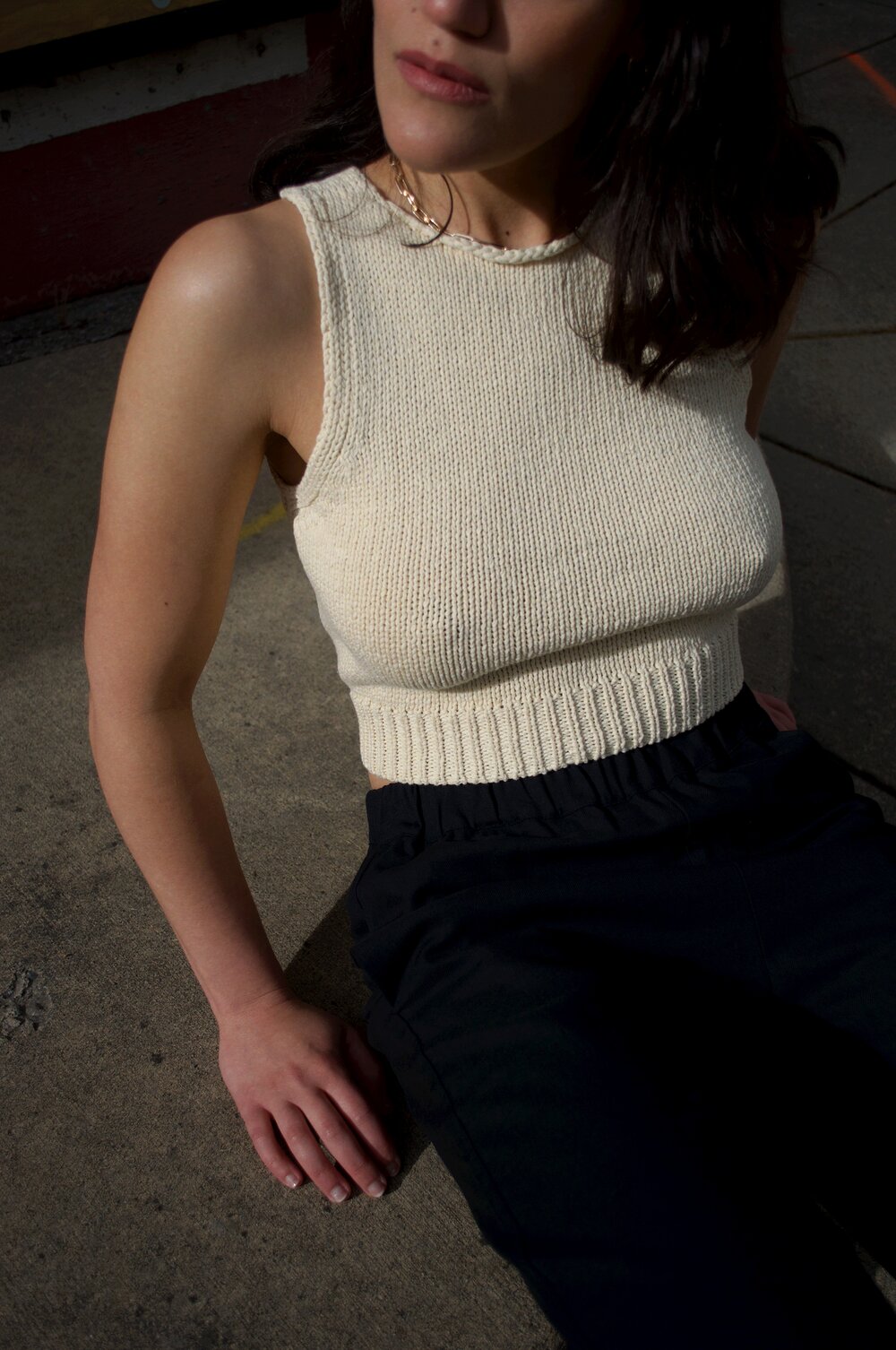 Paloma Wool knit Jigglypuff Top - ecru | Garmentory