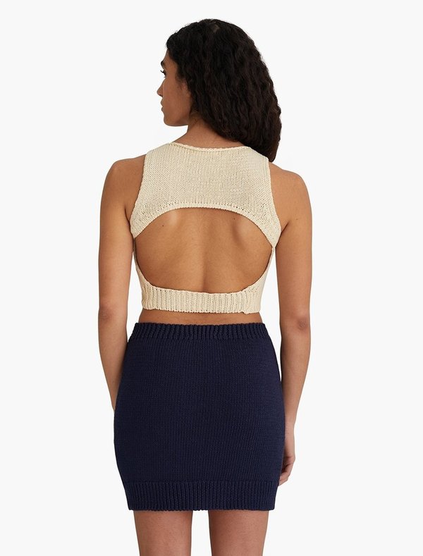 Paloma Wool knit Jigglypuff Top - ecru | Garmentory