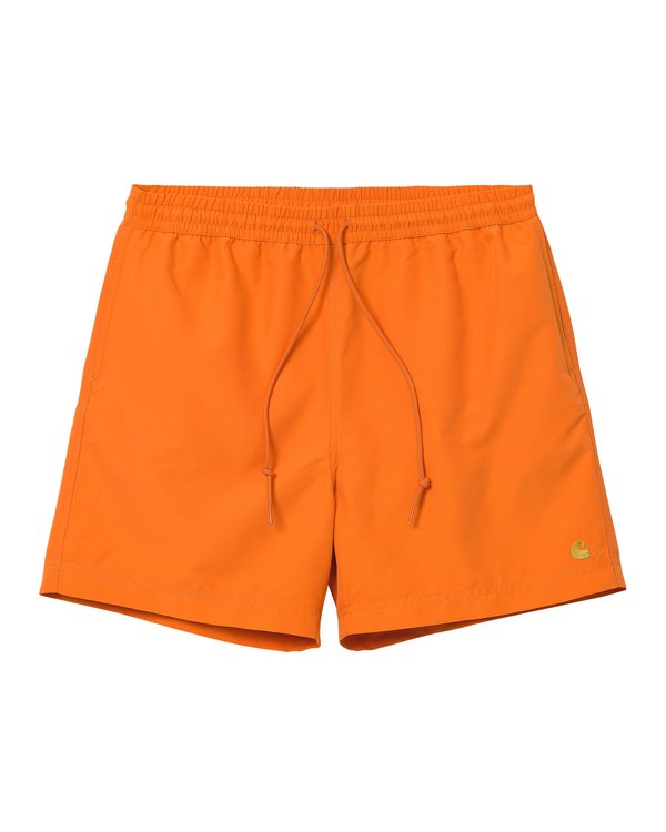 CARHARTT WIP Chase Swim Trunk - Hokkaido/Gold CARHARTT WIP Chase Swim Trunk - Hokkaido/Gold