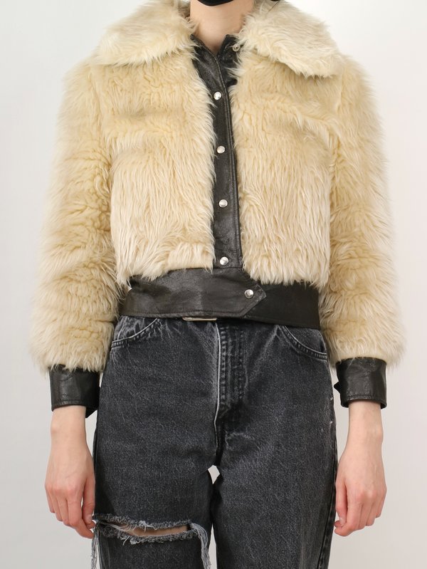 cropped vintage jacket