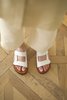 Anne Thomas Daddy Sandals - Ola White - Thumbnail 2