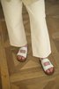 Anne Thomas Daddy Sandals - Ola White - Thumbnail 4