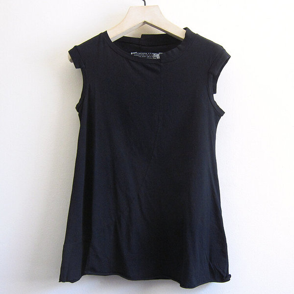 Rundholz Black Label cotton top - black Rundholz Black Label cotton top - black