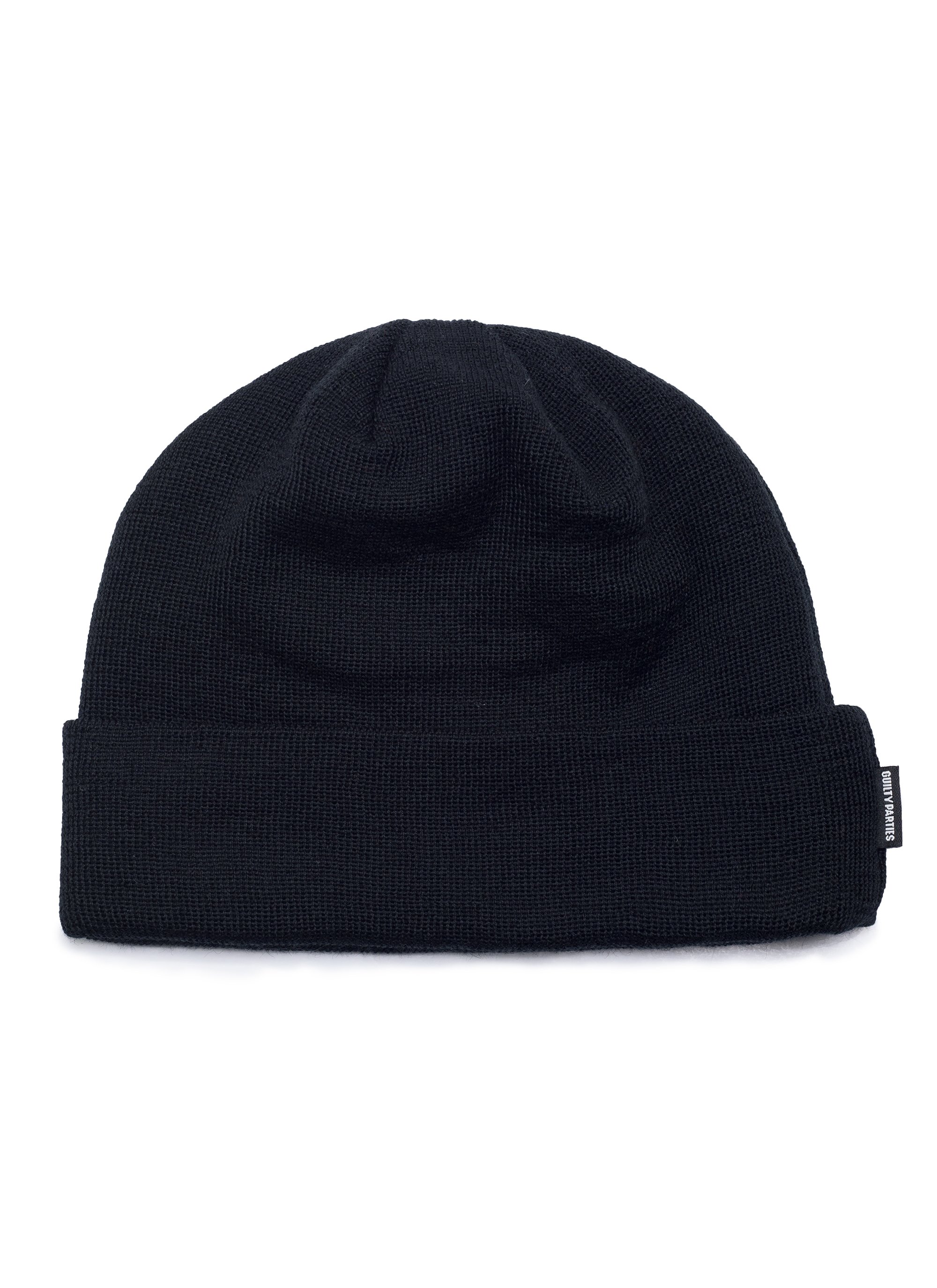 WACKO MARIA/COTTON KNIT WATCH CAP（Black） WACKO MARIA WATCH CAP – NCNR WEB STORE