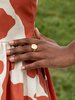Gilbert Smiley Signet Ring - Thumbnail 1