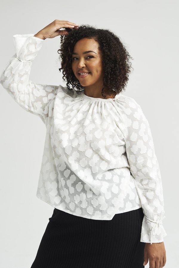 Lois Hazel Cena Top - Cloud Lois Hazel Cena Top - Cloud
