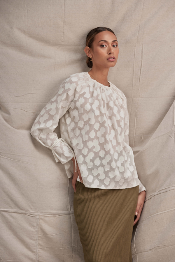 Lois Hazel Cena Top - Cloud Lois Hazel Cena Top - Cloud