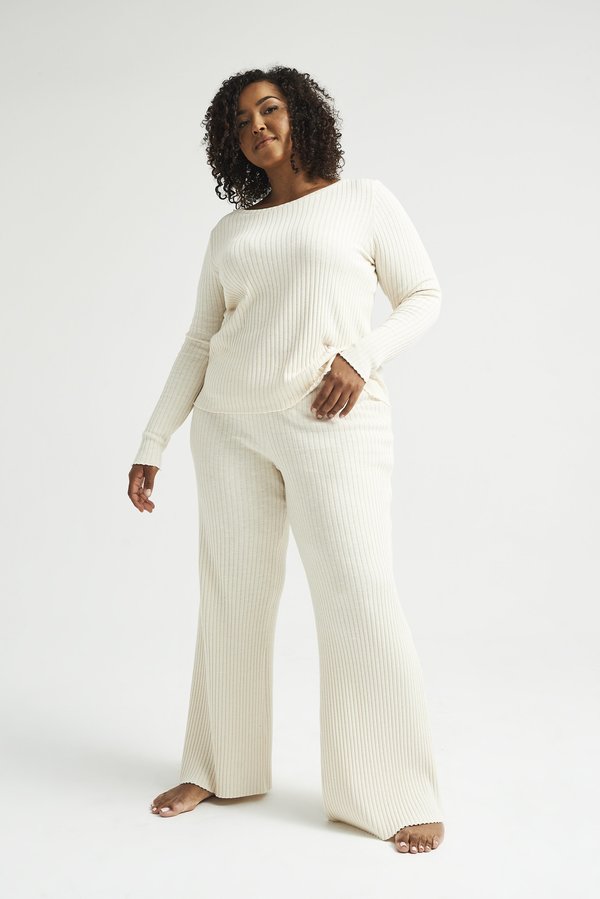 Lois Hazel Pillar Pant - Cream Lois Hazel Pillar Pant - Cream