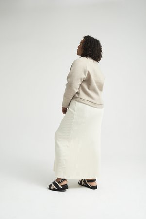 Lois Hazel Pillar Jumper - Pebble Lois Hazel Pillar Jumper - Pebble