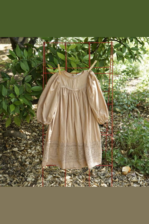 kids bien a bien Reoby Dress - Tan